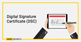 Digital signature certificate 